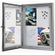 Magnetic Lockable Noticeboard A4 x 9