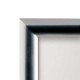 25mm Snap Frames - Polished Silver A4