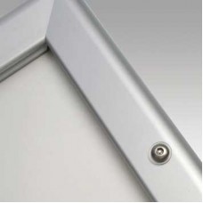 32mm Lockable Snap Frames - Silver A4