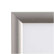 25mm Weather Resistant Snap Frame - Silver A3
