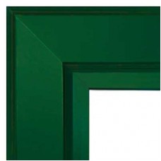 Lockable Poster Case - Green A1