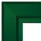 Lockable Poster Case - Green A2 