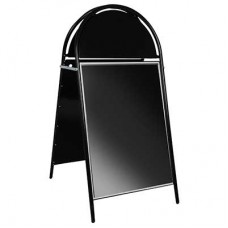 Tubular A-Board With Arched Header Black 20 x 30 Tubular A-Board With Arched Header Black 20 x 30
