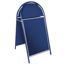 Tubular A-Board With Arched Header Blue 20 x 30 Tubular A-Board With Arched Header Blue 20 x 30