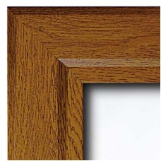 Lockable Poster Case - Oak A3