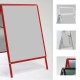 Aluminium A-Board - Red A0